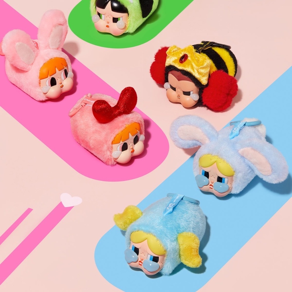 CRYBABY × Powerpuff Girls Series-Vinyl Face Plush Blind Box CONFIRMED